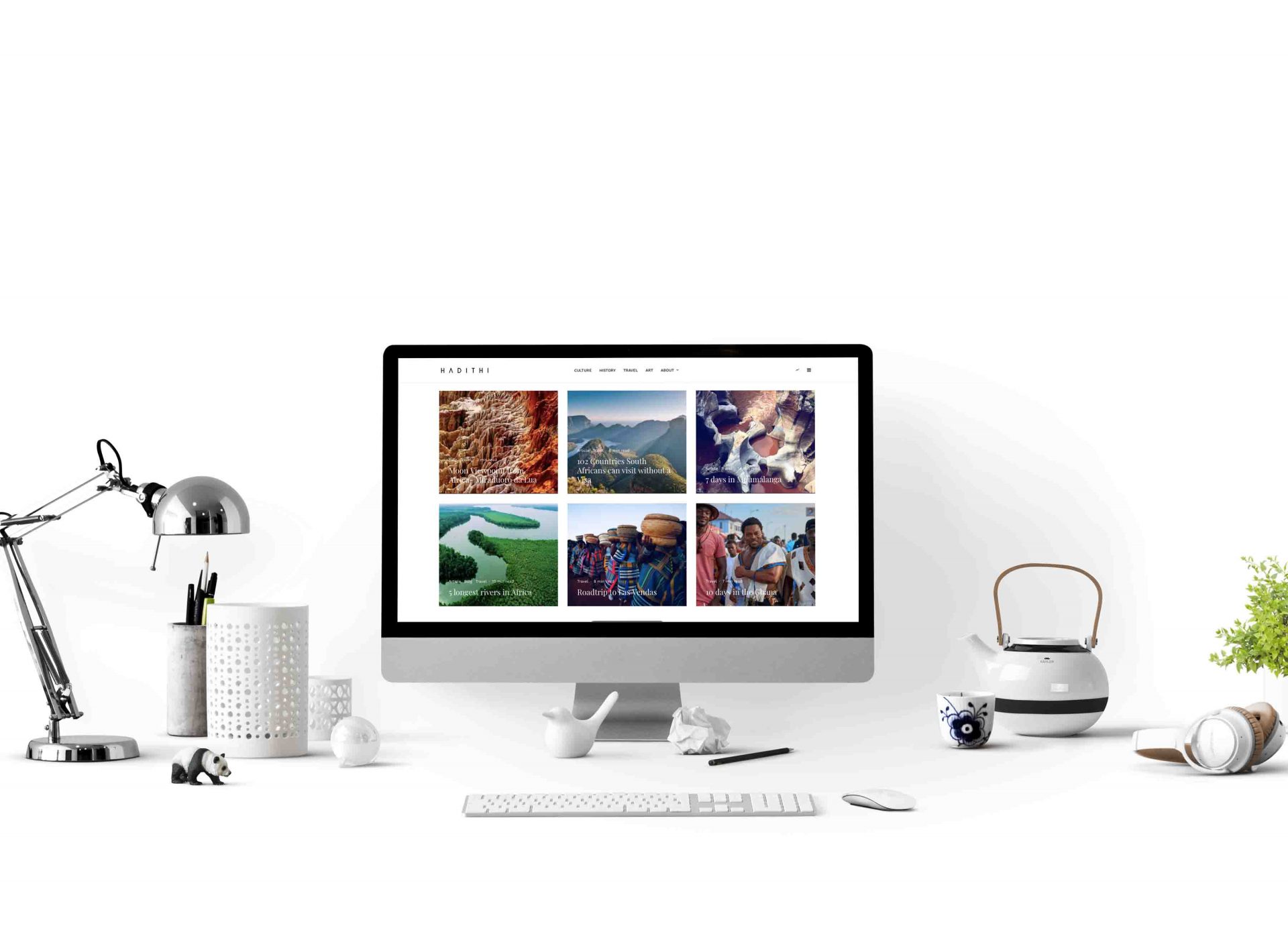 Hadithi Africa Web Design